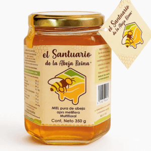 Miel pura de abeja Apis mellifera– Multifloral | 350 g. (Paquete de 3 Frascos)